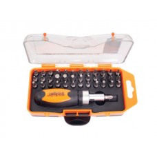 Set biti cu maner surubelnita 38 piese CRV Gadget DIY